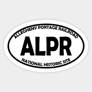 Allegheny Portage Railroad National Historic Site oval Sticker